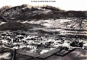 EL KSEUR - VUE PANORAMIQUE SUR LA VILLE ET LA MONTAGNE DE TOUDJA